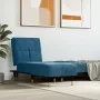 Blue Velvet Divan Sofa by vidaXL, Daybeds - Ref: Foro24-352807, Price: 165,32 €, Discount: %