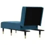 Blue Velvet Divan Sofa by vidaXL, Daybeds - Ref: Foro24-352807, Price: 165,32 €, Discount: %