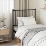 Kopfteil aus schwarzem Metall, 75 cm von vidaXL, Kopf- und Fußteile - Ref: Foro24-350890, Preis: 23,52 €, Rabatt: %