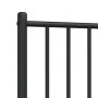 Black metal headboard 75 cm by vidaXL, Headboards and footboards - Ref: Foro24-350890, Price: 23,07 €, Discount: %