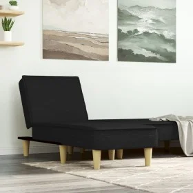 Black fabric divan sofa by vidaXL, Daybeds - Ref: Foro24-352833, Price: 150,92 €, Discount: %