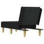 Black fabric divan sofa by vidaXL, Daybeds - Ref: Foro24-352833, Price: 147,56 €, Discount: %
