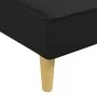 Black fabric divan sofa by vidaXL, Daybeds - Ref: Foro24-352833, Price: 150,92 €, Discount: %