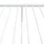 Metal bed frame with headboard and footboard white 75x190 cm by vidaXL, Beds and slatted bases - Ref: Foro24-350939, Price: 6...