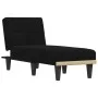 Black fabric divan sofa by vidaXL, Daybeds - Ref: Foro24-352818, Price: 149,05 €, Discount: %