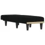 Black fabric divan sofa by vidaXL, Daybeds - Ref: Foro24-352818, Price: 149,05 €, Discount: %
