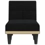 Black fabric divan sofa by vidaXL, Daybeds - Ref: Foro24-352818, Price: 149,05 €, Discount: %