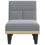 Diwansofa aus hellgrauem Stoff von vidaXL, Tagesbetten - Ref: Foro24-352816, Preis: 150,27 €, Rabatt: %