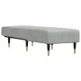 Light Gray Velvet Divan Sofa by vidaXL, Daybeds - Ref: Foro24-352802, Price: 165,12 €, Discount: %