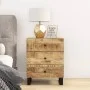 Mango plywood wood nightstand 50x33x62 cm by vidaXL, Nightstands - Ref: Foro24-350660, Price: 147,49 €, Discount: %