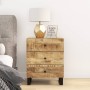 Mesita de noche madera mango madera contrachapada 50x33x62 cm de vidaXL, Mesitas de noche - Ref: Foro24-350660, Precio: 150,3...