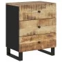 Mango plywood wood nightstand 50x33x62 cm by vidaXL, Nightstands - Ref: Foro24-350660, Price: 147,49 €, Discount: %