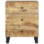 Mesita de noche madera mango madera contrachapada 50x33x62 cm de vidaXL, Mesitas de noche - Ref: Foro24-350660, Precio: 150,3...