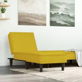 Yellow Velvet Divan Sofa by vidaXL, Daybeds - Ref: Foro24-352839, Price: 132,70 €, Discount: %