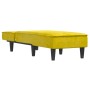 Yellow Velvet Divan Sofa by vidaXL, Daybeds - Ref: Foro24-352839, Price: 128,74 €, Discount: %