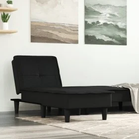 Black fabric divan sofa by vidaXL, Daybeds - Ref: Foro24-352842, Price: 156,40 €, Discount: %