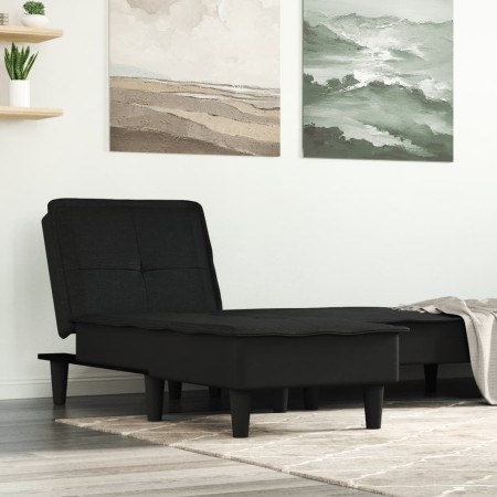 Black fabric divan sofa by vidaXL, Daybeds - Ref: Foro24-352842, Price: 159,32 €, Discount: %