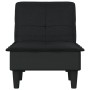 Black fabric divan sofa by vidaXL, Daybeds - Ref: Foro24-352842, Price: 159,32 €, Discount: %