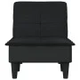 Black fabric divan sofa by vidaXL, Daybeds - Ref: Foro24-352842, Price: 156,40 €, Discount: %