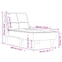 Black fabric divan sofa by vidaXL, Daybeds - Ref: Foro24-352842, Price: 159,32 €, Discount: %