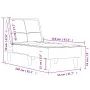 Black fabric divan sofa by vidaXL, Daybeds - Ref: Foro24-352842, Price: 156,40 €, Discount: %