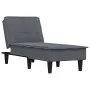 Dark Gray Velvet Divan Sofa by vidaXL, Daybeds - Ref: Foro24-352845, Price: 154,09 €, Discount: %