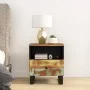 Nachttisch aus massivem Recyclingholz und Sperrholz von vidaXL, Nachttische - Ref: Foro24-350652, Preis: 86,26 €, Rabatt: %