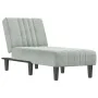 Light Gray Velvet Divan Sofa by vidaXL, Daybeds - Ref: Foro24-352826, Price: 155,28 €, Discount: %
