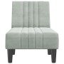 Light Gray Velvet Divan Sofa by vidaXL, Daybeds - Ref: Foro24-352826, Price: 140,81 €, Discount: %