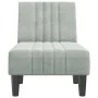 Light Gray Velvet Divan Sofa by vidaXL, Daybeds - Ref: Foro24-352826, Price: 155,28 €, Discount: %
