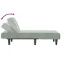 Sofá diván de terciopelo gris claro de vidaXL, Divanes - Ref: Foro24-352826, Precio: 155,28 €, Descuento: %