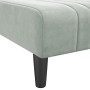 Light Gray Velvet Divan Sofa by vidaXL, Daybeds - Ref: Foro24-352826, Price: 140,81 €, Discount: %