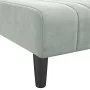 Light Gray Velvet Divan Sofa by vidaXL, Daybeds - Ref: Foro24-352826, Price: 155,28 €, Discount: %