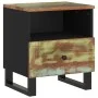 Nachttisch aus massivem Recyclingholz und Sperrholz von vidaXL, Nachttische - Ref: Foro24-350652, Preis: 86,26 €, Rabatt: %