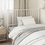 Cabecero de metal blanco 107 cm de vidaXL, Cabeceros y pies de cama - Ref: Foro24-350961, Precio: 27,09 €, Descuento: %