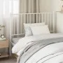 White metal headboard 107 cm by vidaXL, Headboards and footboards - Ref: Foro24-350961, Price: 26,62 €, Discount: %