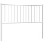 Cabecero de metal blanco 107 cm de vidaXL, Cabeceros y pies de cama - Ref: Foro24-350961, Precio: 27,09 €, Descuento: %