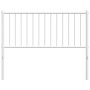Cabecero de metal blanco 107 cm de vidaXL, Cabeceros y pies de cama - Ref: Foro24-350961, Precio: 27,09 €, Descuento: %