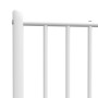 Cabecero de metal blanco 107 cm de vidaXL, Cabeceros y pies de cama - Ref: Foro24-350961, Precio: 27,09 €, Descuento: %