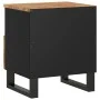 Mesita de noche madera maciza acacia y madera contrachapada de vidaXL, Mesitas de noche - Ref: Foro24-350650, Precio: 74,75 €...