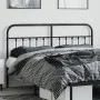Cabecero de metal negro 180 cm de vidaXL, Cabeceros y pies de cama - Ref: Foro24-352614, Precio: 48,81 €, Descuento: %