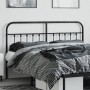 Kopfteil aus schwarzem Metall, 180 cm von vidaXL, Kopf- und Fußteile - Ref: Foro24-352614, Preis: 49,72 €, Rabatt: %