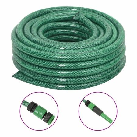 Gartenschlauch mit grünem PVC-Zubehör 0,75" 30 m von vidaXL, Gartenschläuche - Ref: Foro24-154382, Preis: 55,09 €, Rabatt: %