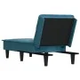 Blue Velvet Divan Sofa by vidaXL, Daybeds - Ref: Foro24-352843, Price: 154,09 €, Discount: %