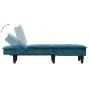 Sofá diván de terciopelo azul de vidaXL, Divanes - Ref: Foro24-352843, Precio: 154,09 €, Descuento: %