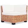 Set of 16-piece natural rattan sofas by vidaXL, Sofas - Ref: Foro24-244625, Price: 870,69 €, Discount: %