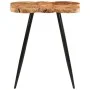 Tall bar table made of solid acacia wood logs, measuring 90x54x105 cm. by vidaXL, Kitchen and dining tables - Ref: Foro24-351...