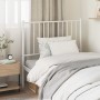 Cabecero de metal blanco 90 cm de vidaXL, Cabeceros y pies de cama - Ref: Foro24-350959, Precio: 24,76 €