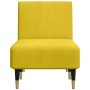 Yellow Velvet Divan Sofa by vidaXL, Daybeds - Ref: Foro24-352806, Price: 156,05 €, Discount: %