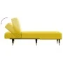 Yellow Velvet Divan Sofa by vidaXL, Daybeds - Ref: Foro24-352806, Price: 153,89 €, Discount: %
